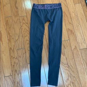 Gymshark Fit Leggings-Charcoal/Purple Wash